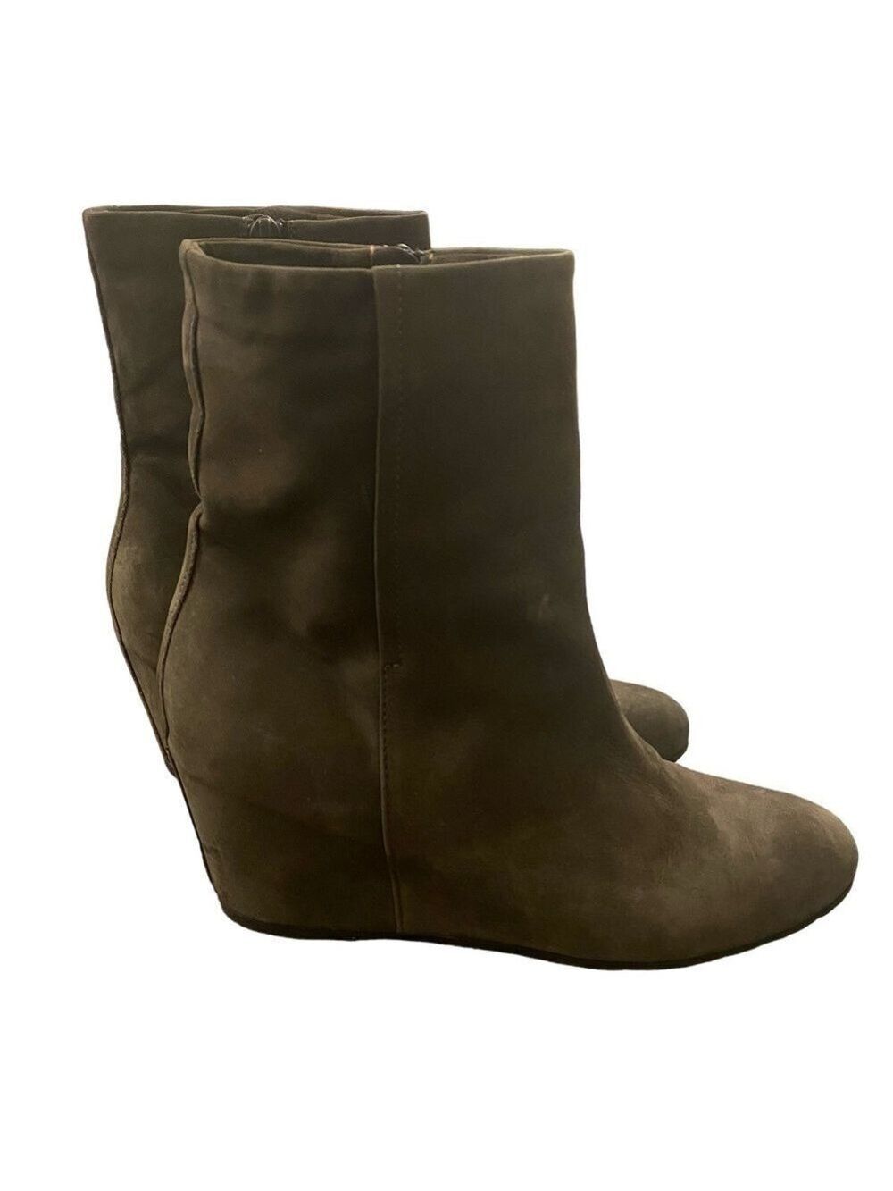 Vince Michela Suede Hidden Wedge Boot